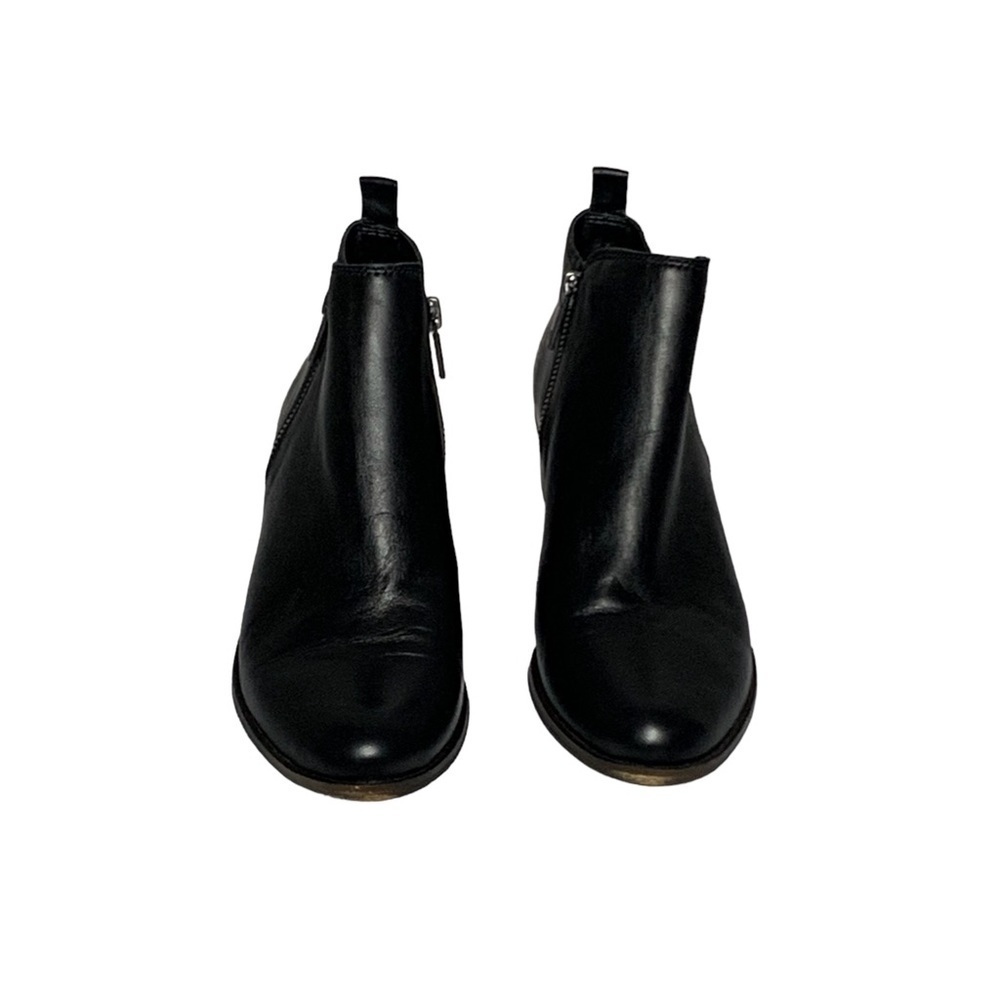 Lucky Brand Lk-Basal Black Leather Ankle Booties. Size 7.5m View 2
